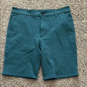 True Classic Teal Men's Shorts, 34" x 7" Inseam